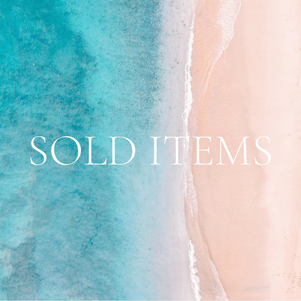 SOLD ITEMS